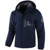 Herren Winter Plus Samt Verdickte Kapuzenjacke für Outdoor-Sport & Freizeit