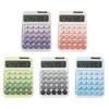 Mechanical Switch Calculator 12 Digits Large LCD Display Desktop Calculator Ergonomic Design Calculators for Teachers Students Office Home School