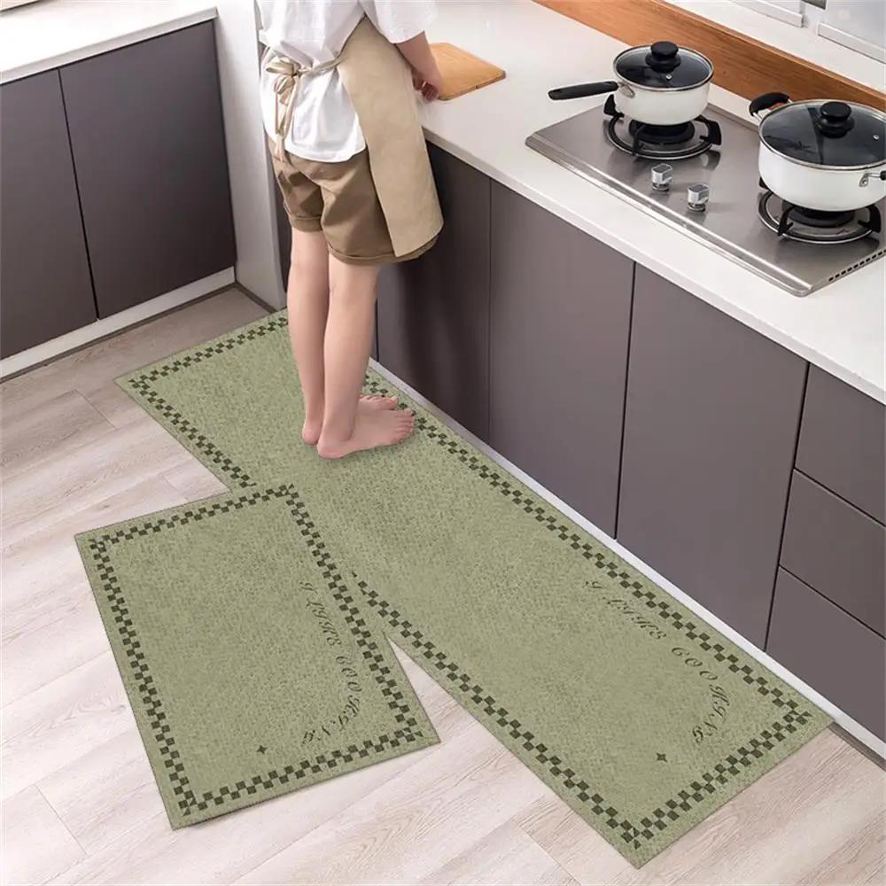 

Кухня Підлоговий килимок Спальня Вітальня Довгий приліжковий килимок Передпокій М який килим, який можна мити, Протиковзкий Килимок для ванної кімнати Придверний килимок 50cmx160cm 1pc