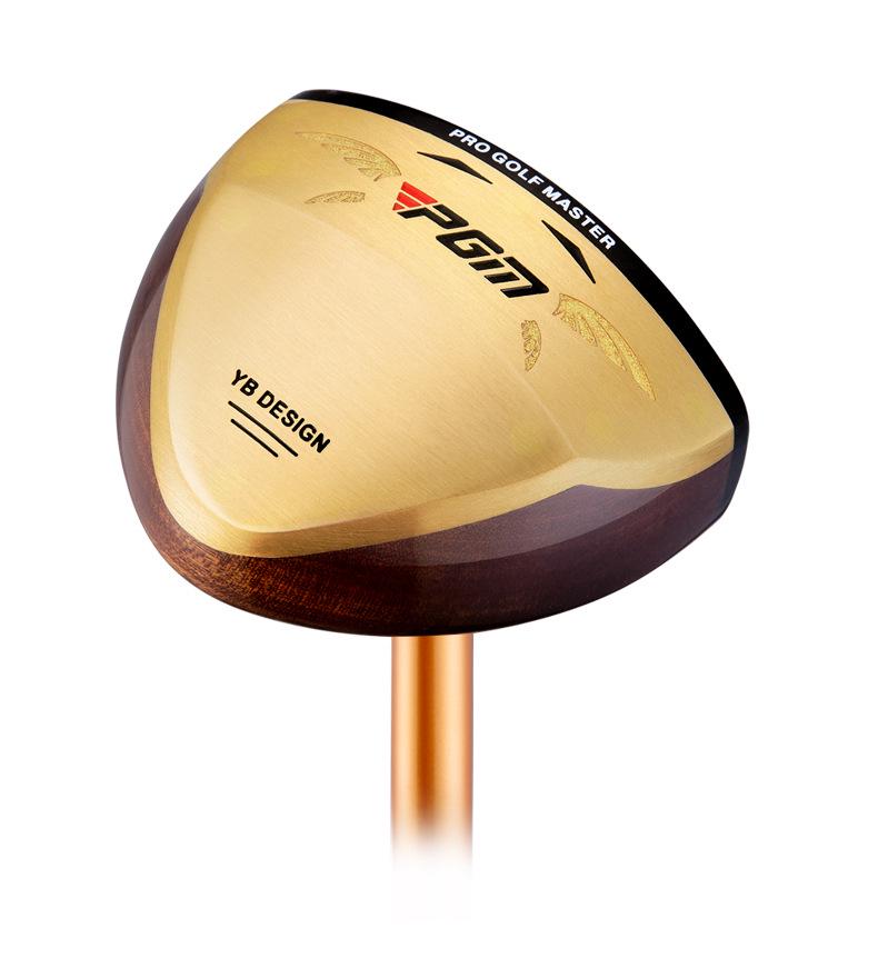 PGM Park Golf Club Stick with Sapelli Head and Low Center of Gravity, Includes Bag - Unisex.