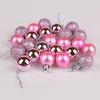 24 Pcs/Set Decorative Xmas Bauble Delicate Balls Decorations Xmas Tree Pendants