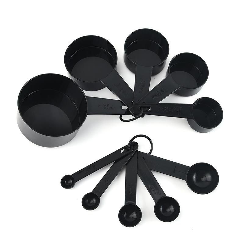Measuring Spoons Set 10pcs Stainless Steel Durable Kitchen Tools For Baking Spice Coffee Tea Sugar Scoop Accurate Measurement
