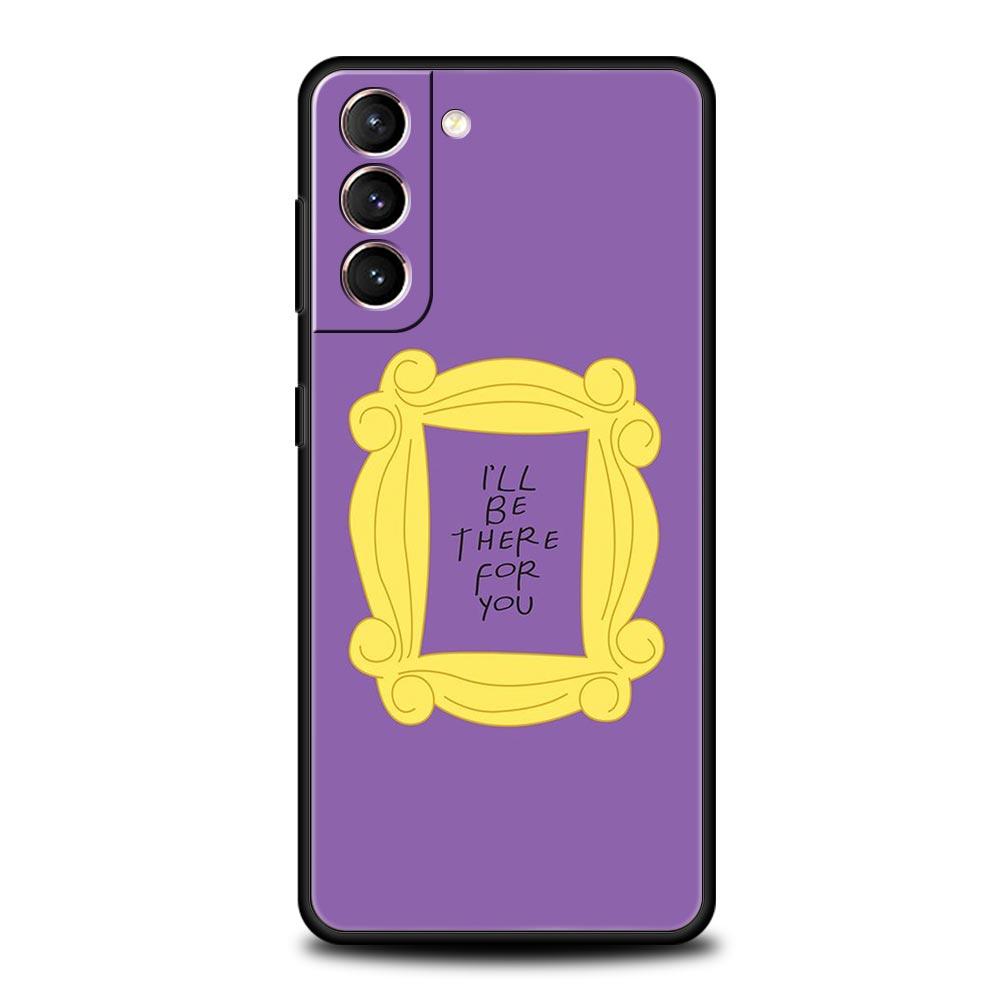 Friends Phone Case for Samsung Galaxy S26 S25 S24 S23 S22 S20 S21 FE Ultra S25 Edge Plus 5G Soft TPU Cover Fundas Capa Coque Bag