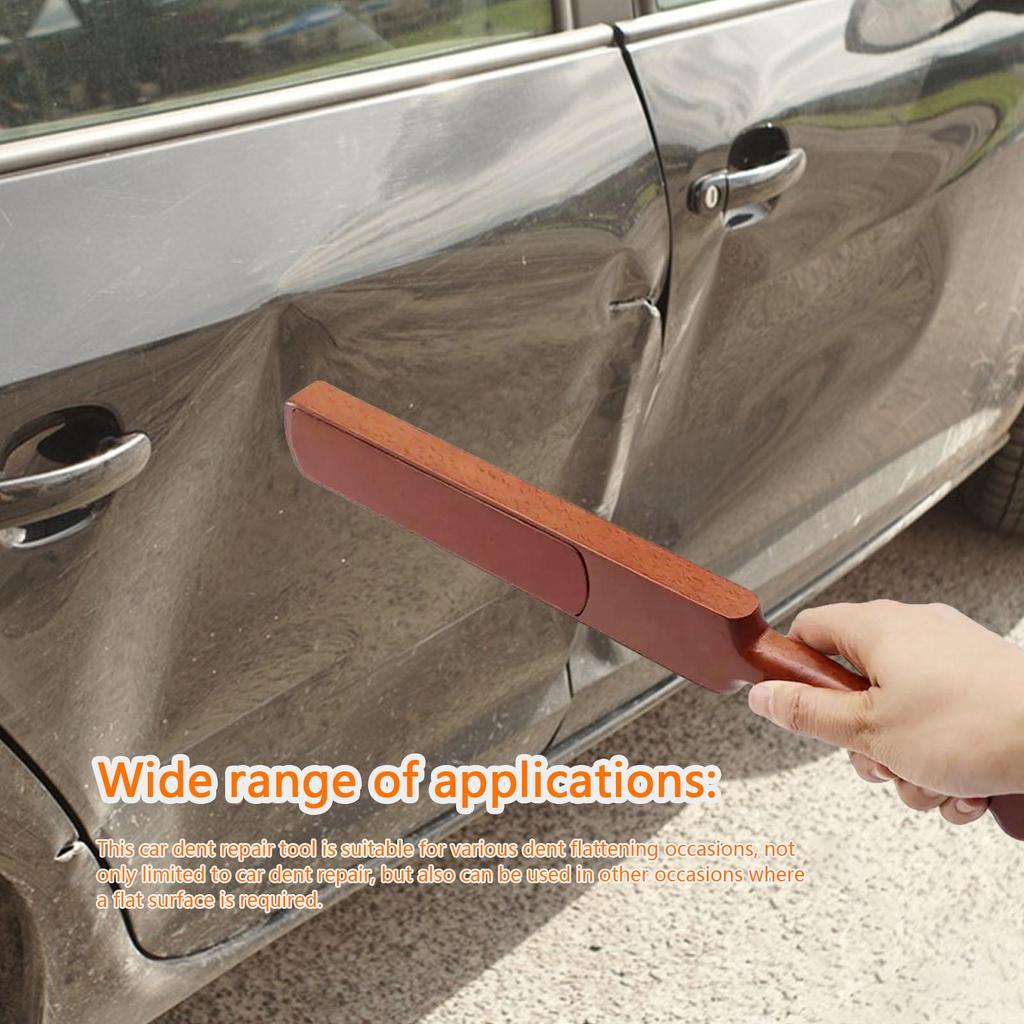 Car Dent Repair Tools Comfortable Wooden Hammer With Grip Body Repair Dent Removal Tools For Mechanics Truck ATV Motorcycle Boat