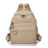 Solid Color Women's Multi-Function Backpack Large Capacity Commuter Travel Backpack