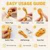 Ultra-Thin LED Bookmark Night Lamp Eye-Protective Mini Lamp Bookmark Reading Lamp  Reading
