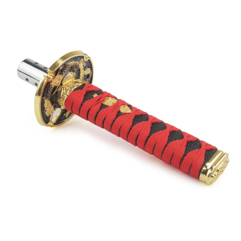 Universal JDM Samurai Sword Shift Knob 200mm / 260mm Samurai knife shift knob with adapter