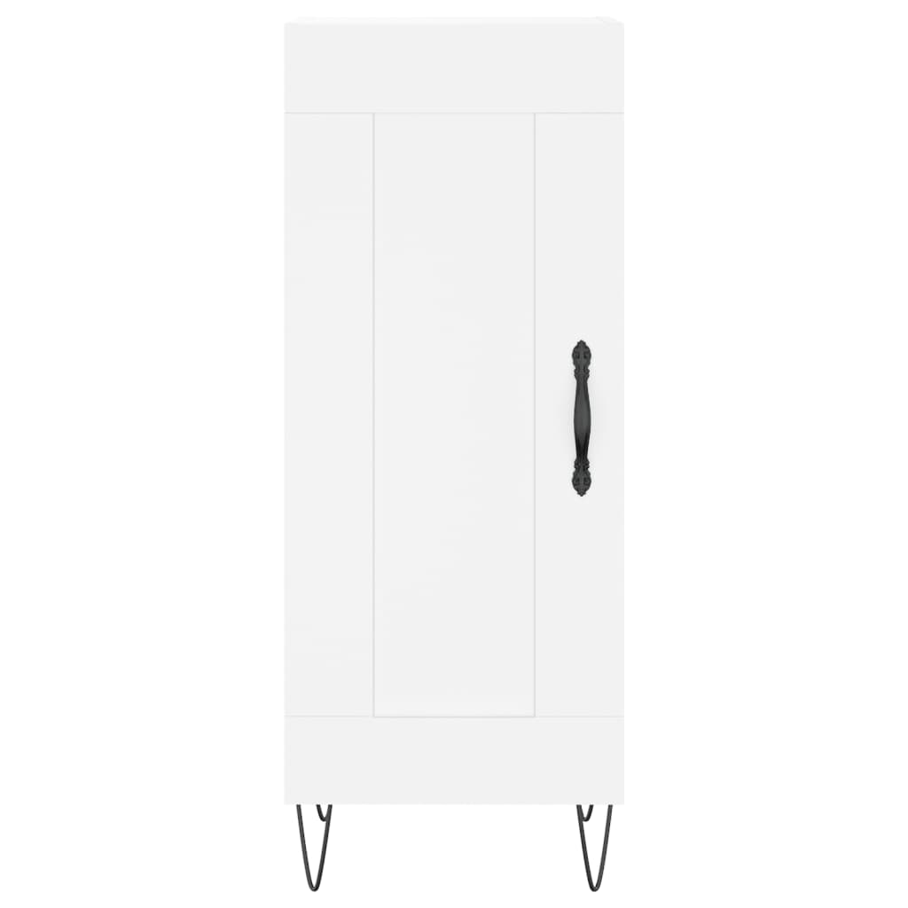 Sideboard White 34.5 x 34 x 90 cm Particleboard