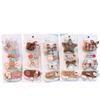 Adorable Plush Hair Clips for Girls & Babies – Butterfly Bang Clips & Duckbill Fabric Accessories