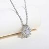 Compass Star Shaped Pendant Necklace with Brilliant Center Stone Nautical Inspired Jewelry for Women
