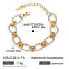 Stainless Steel Bangle Bracelet for Women 18K Gold Color Plated Bracelet Women's Jewelry 18K PVD Plated Bracelets and Bangles