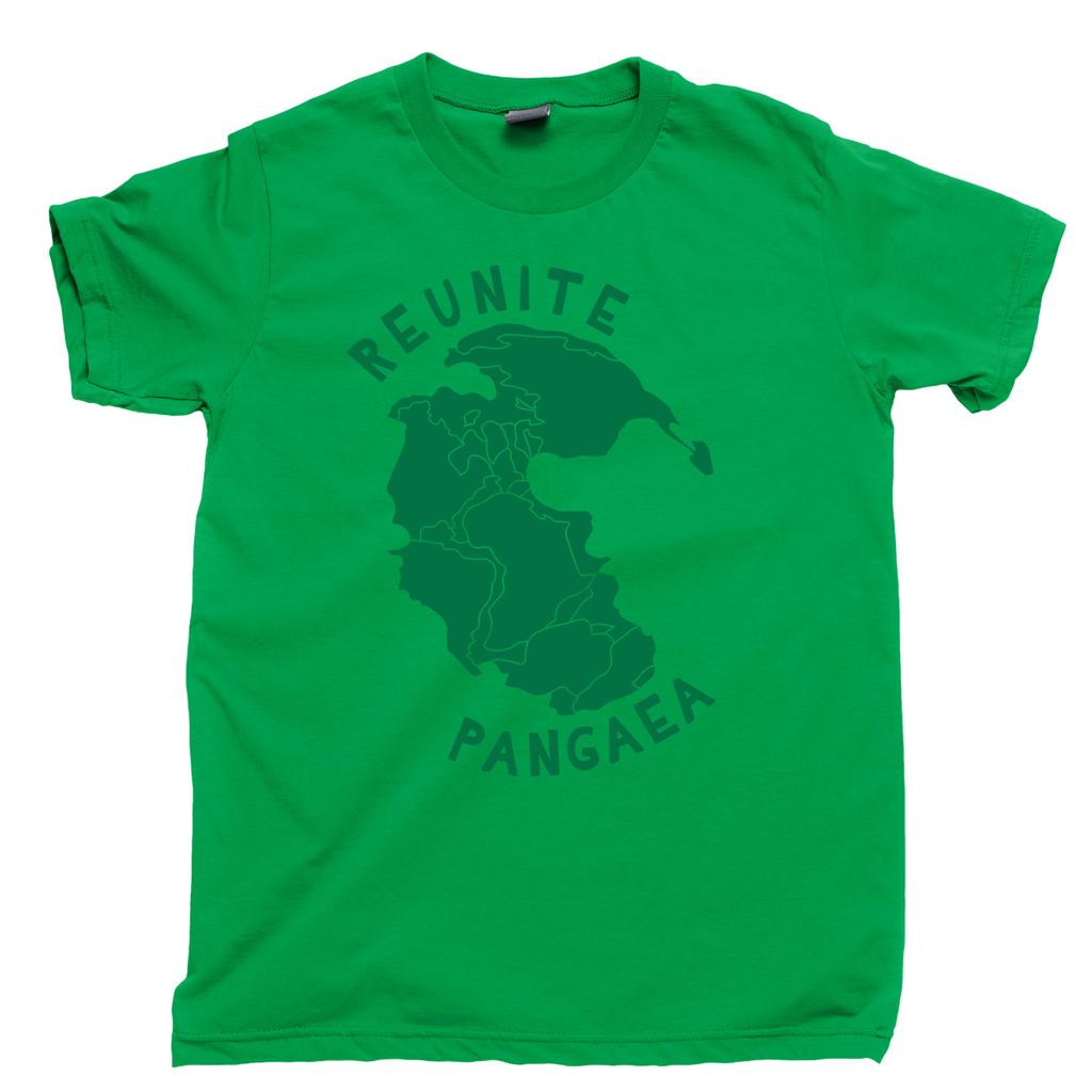 REUNITE PANGEA T-Shirt PANGAEA Theorie Jura Ich liebe Wissenschaft Geologie T-Shirt Poster