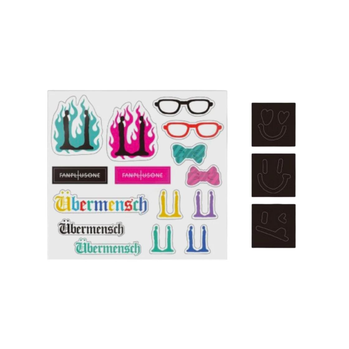 G-DRAGON Ubermensch Light Stick Deco Sticker Set ONE SIZE