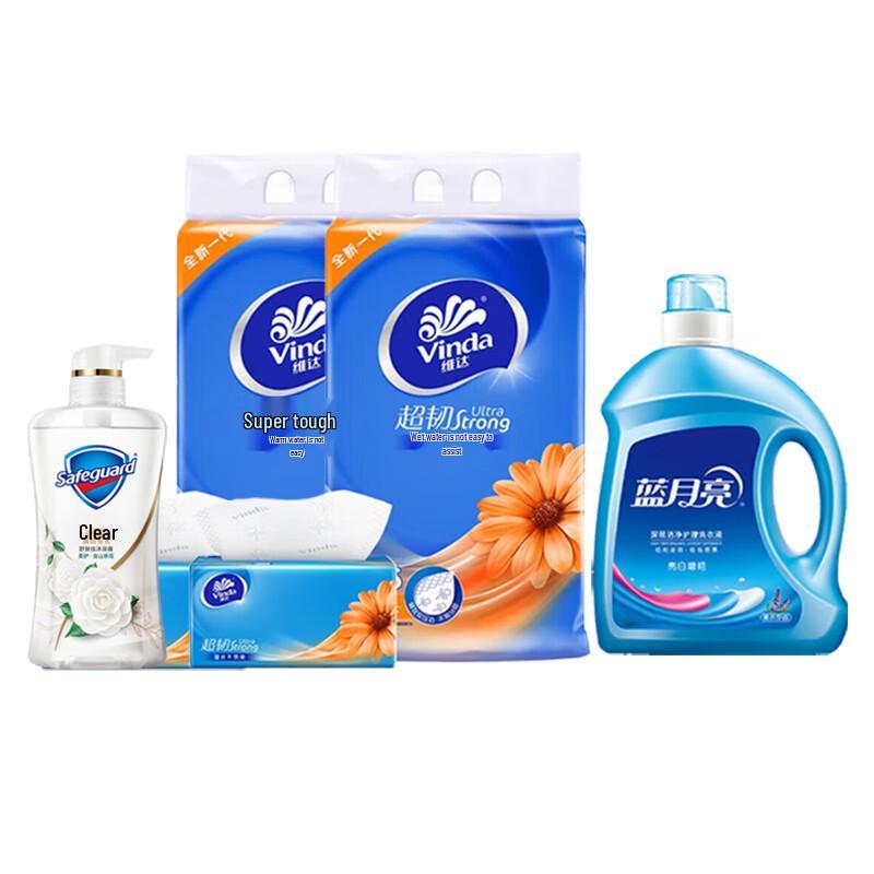 

Safeguard Camellia Scented Shower Gel & Laundry Detergent Gift Set