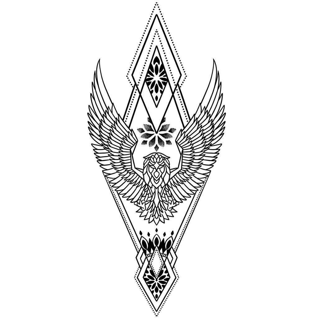 Advanced Sense Thorns Sun Moon Lotus Totem Crown Butterfly Love Flower Arm Waist Tattoo Sticker