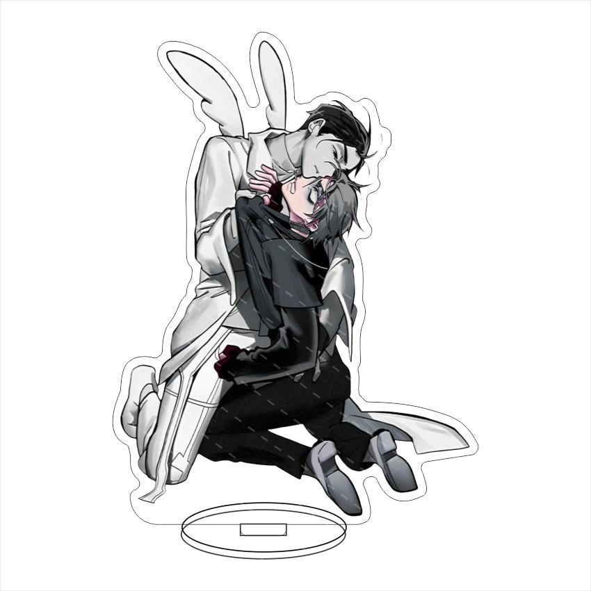 Alien Stage Japanese Anime Peripherals Acrylic Stand Collectible Desk Ornaments Creative Birthday Gifts For Friends Boy Toy