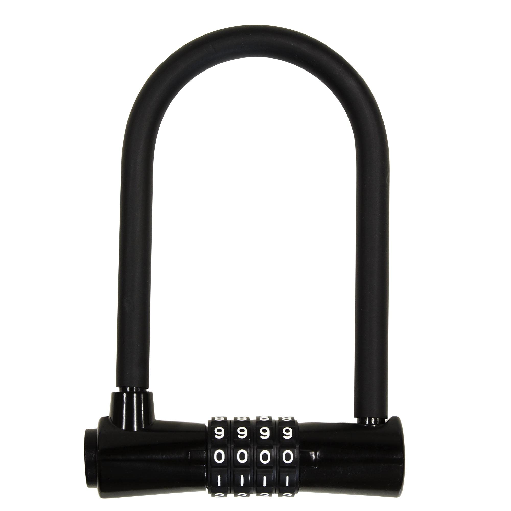 

Waki Sangyo Large 110mm Security U-Lock Padlock, Black, Wide, Gate, Motorcycle, IB-153 чёрный