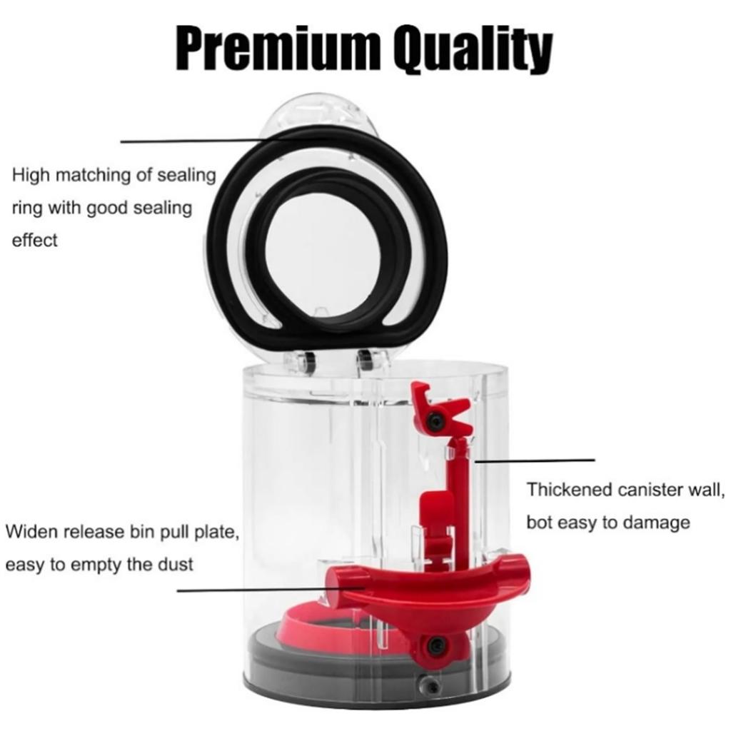 Dust Bin For Dyson V12 Detect Slim, V10Digital Slim, SV18 SV20 SV30 SV46 SV49 Cordless Vacuum Cleaner, Part No.965272-01