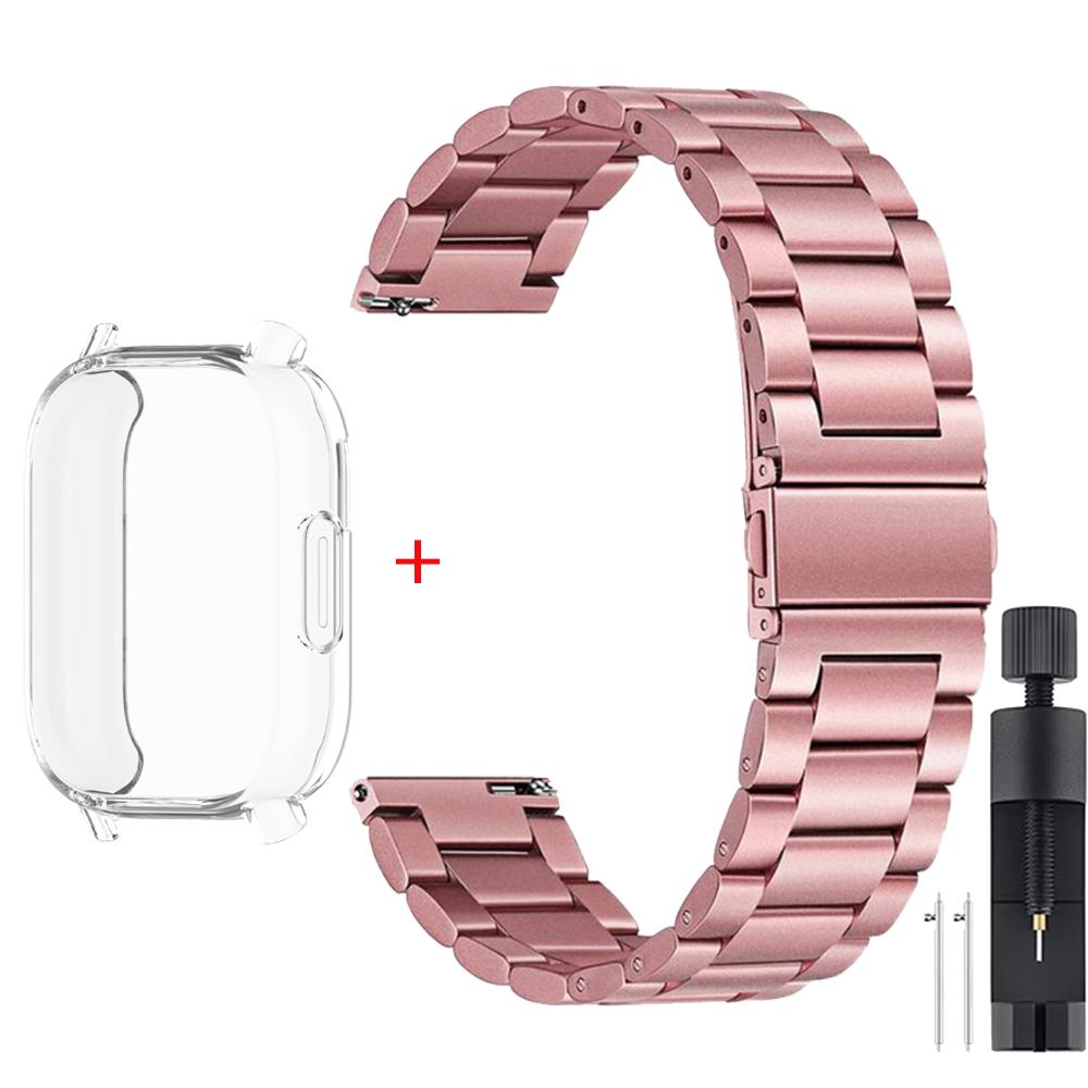 Case+Luxury Metal Strap For Redmi Watch 5 Active TPU Soft Case For Xiaomi Redmi Watch 5 Lite Stainless Steel Watchband Correa