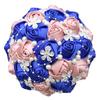European & American Elegant Ribbon Flower Bridal Bouquet – Beaded Five-Flower Design