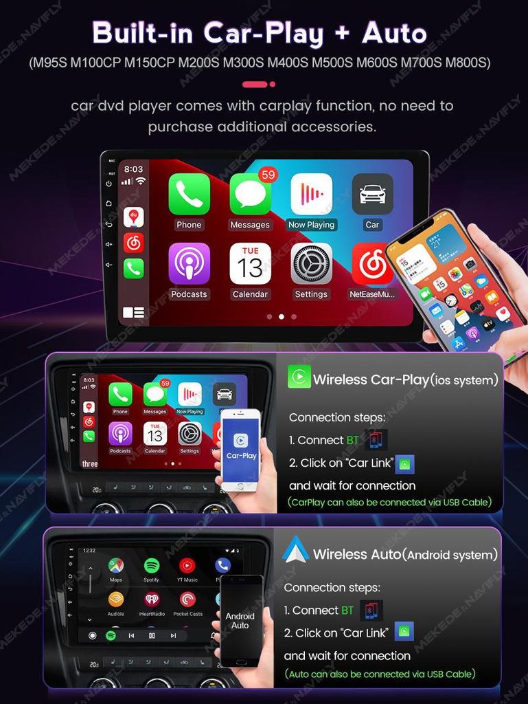 Kia Sorento 2014-2017 Android Wireless Navigation System