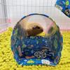 Speelbuizen voor Hamsters Bospatroon Schuilplaats Tunnel Speelgoed Huisdierbenodigdheden voor Cavia Konijn Egel Chinchilla