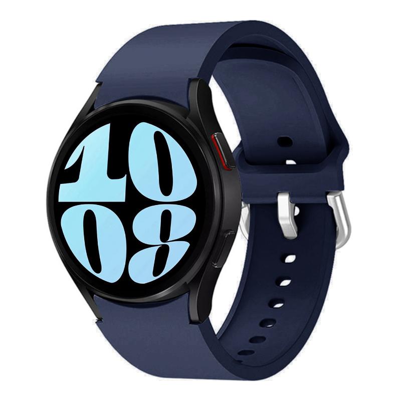 Silicone Band for Samsung Galaxy Watch 7/6/5/4 44mm 40mm/5 Pro 45mm Bracelet Galaxy Watch 4/6 Classic 47mm 43mm 46mm 42mm Strap