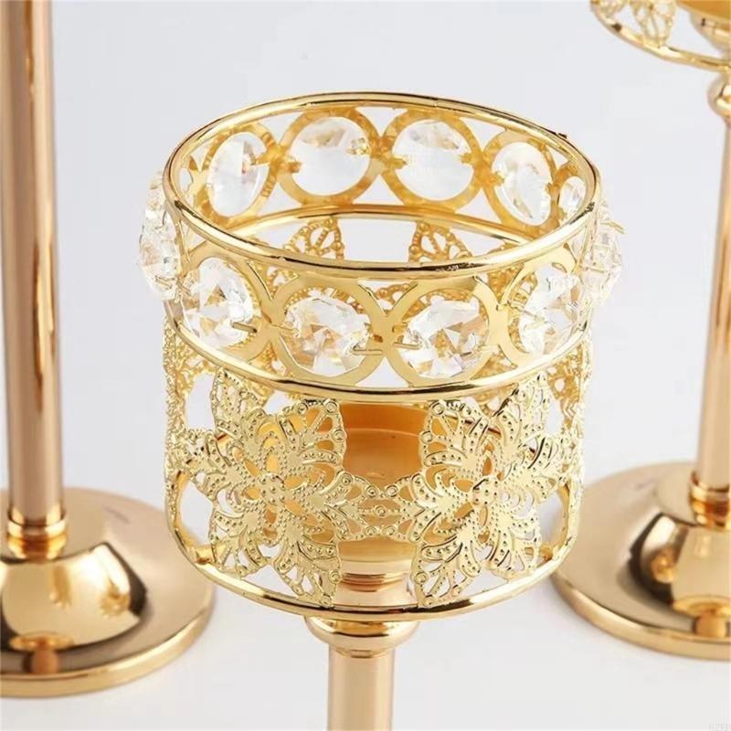 62KD Candlestick Decorative Metal Stands Holder Perfect for Parties and Wedding
