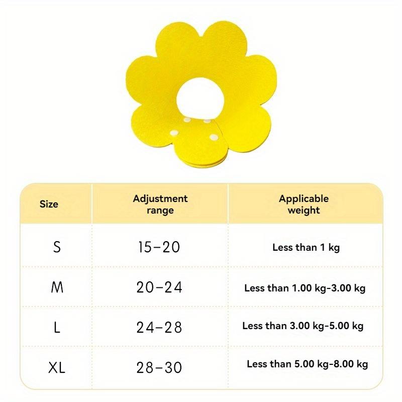 Flower Shape Pet Collar Cat Dog Neck Recovery Medical Circle For Anti-Bite Lick Surgery Wound Healing Pet Protective Collars