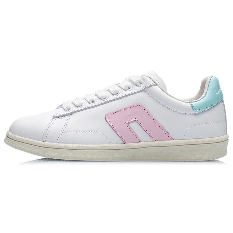 LiNing CF Tracing Low Top Skateboard Shoes Women's White Pink