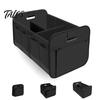 Car Trunk Organizer Organizer, Partitioned Compartments Design, Durable Waterproof Camping Gear Storage Oxford Cargo Container for Vehicle And
