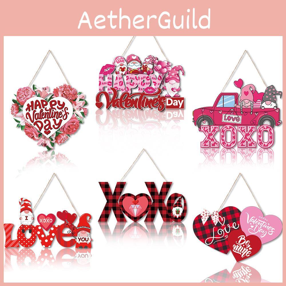 Valentinstag Herz Blume Papier Türhänger Partydeko Für Romantische Veranstaltungen