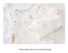 Newborn Autumn Pure Cotton Snap-Front Romper Jumpsuit