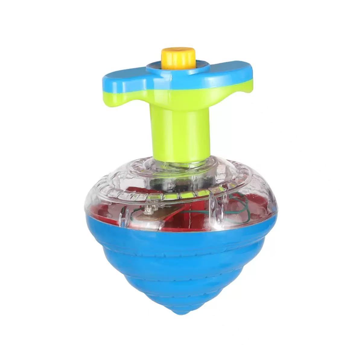 Светящийся Вращающийся Гироскоп Светящийся Мигающий Прыгающий Гироскоп Волчок Крутые Вещи Гаджет Разноцветные Новинки Запускатель Одним Нажатием