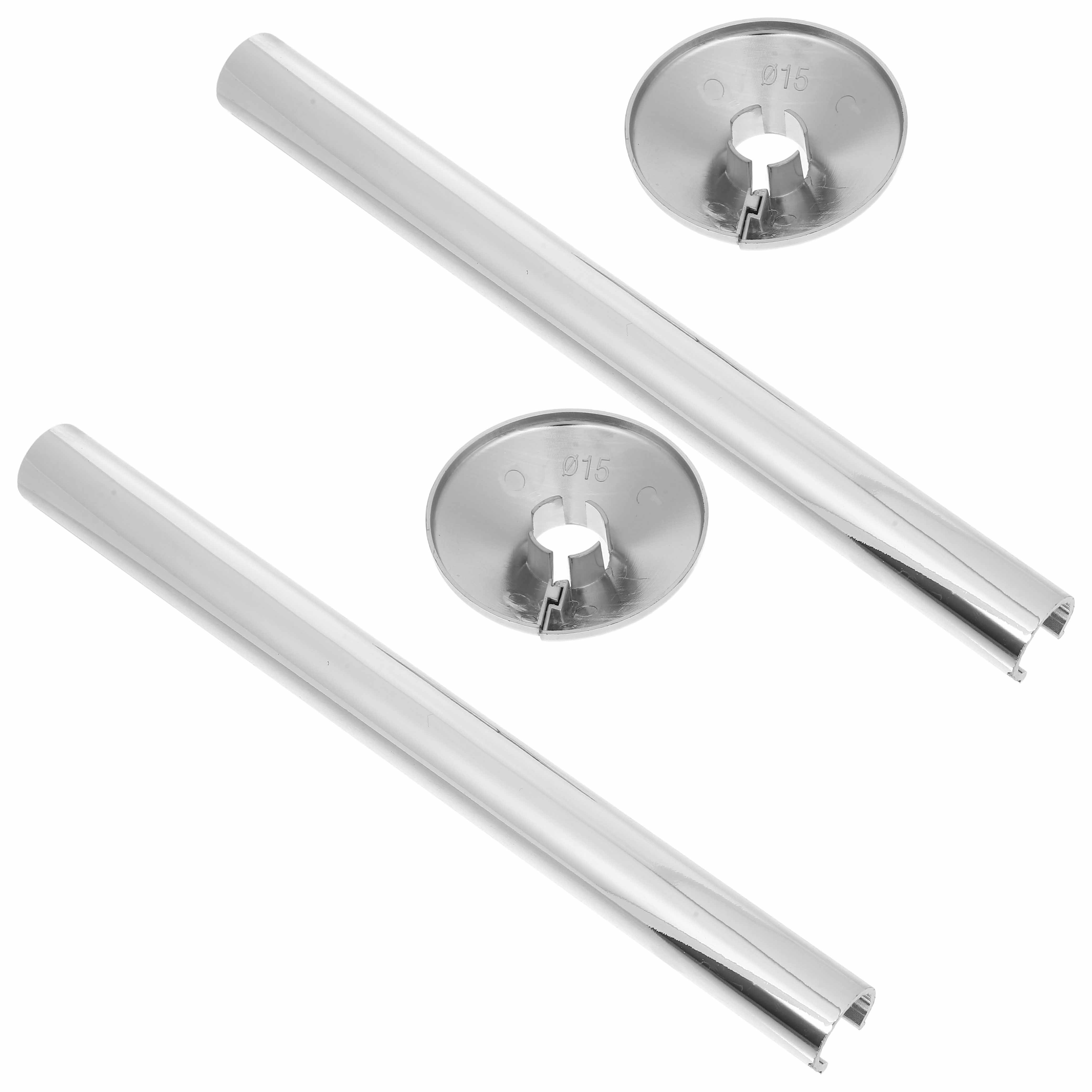 

1Set Radiator Pipe Covers ABS Clip-on Sleeves Protective Decorative Collars for Central Heating Pipes Home Radiator Accessories China Mainland