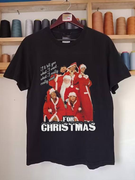 Spice Girls So Tell Me What You Really Want T Shirt Size S-5XL Unisex T-Shirt XXXXL