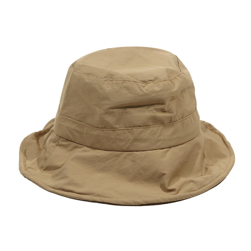 Outdoor Unisex Wide Brim UV Protection Sun Hat Summer Beach Bucket Cap Breathable Cooling Fishing Hats
