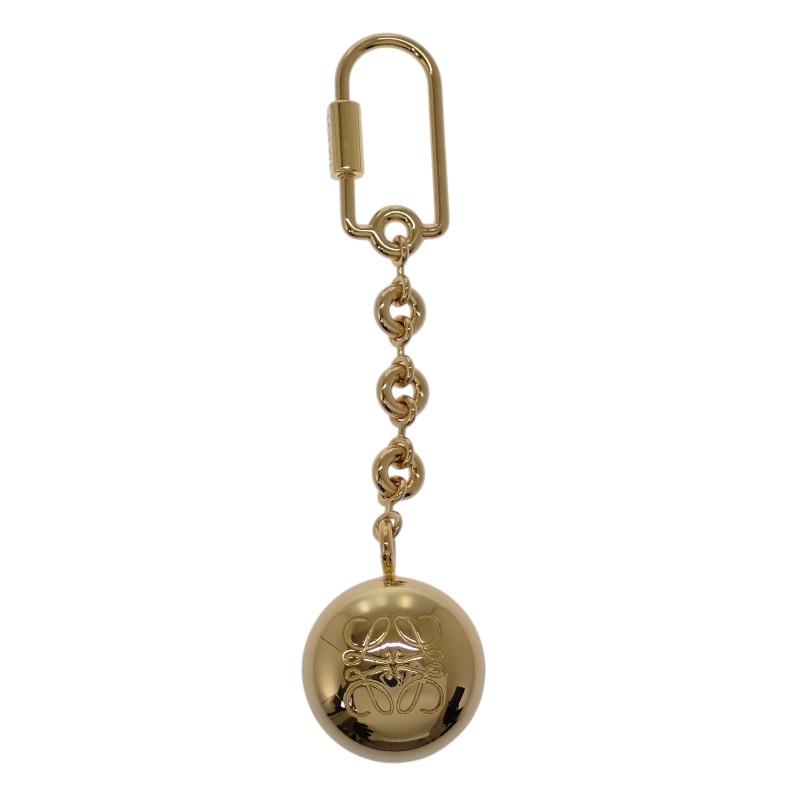 LOEWE  C621232XFR key ring gold metal Women