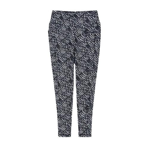 The North Face Womens/Ladies All Over Logo High Rise Leggings