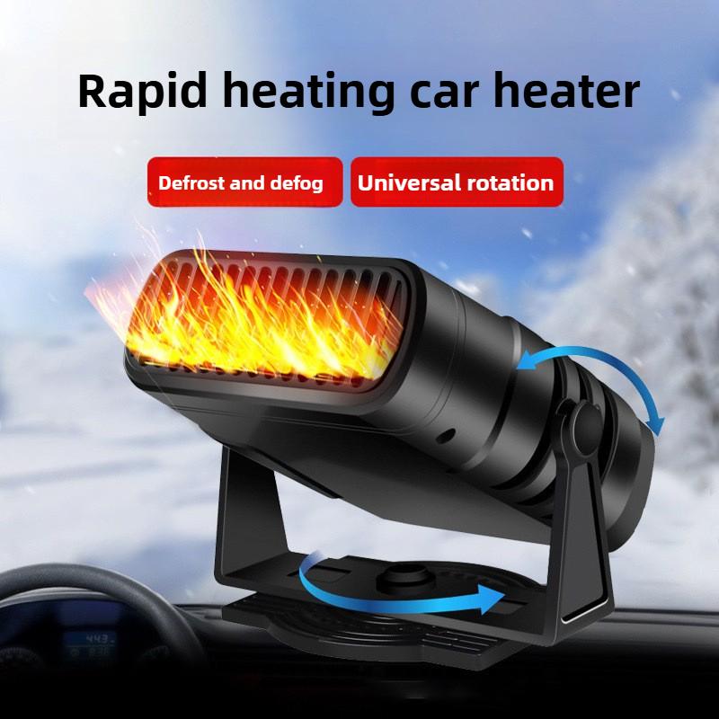 Winter Car Heater 12V 24V 4in1 Powerful Defroster Defogger for Windshield 360 Rotation Vehicle Interior Heater Auto Accessories