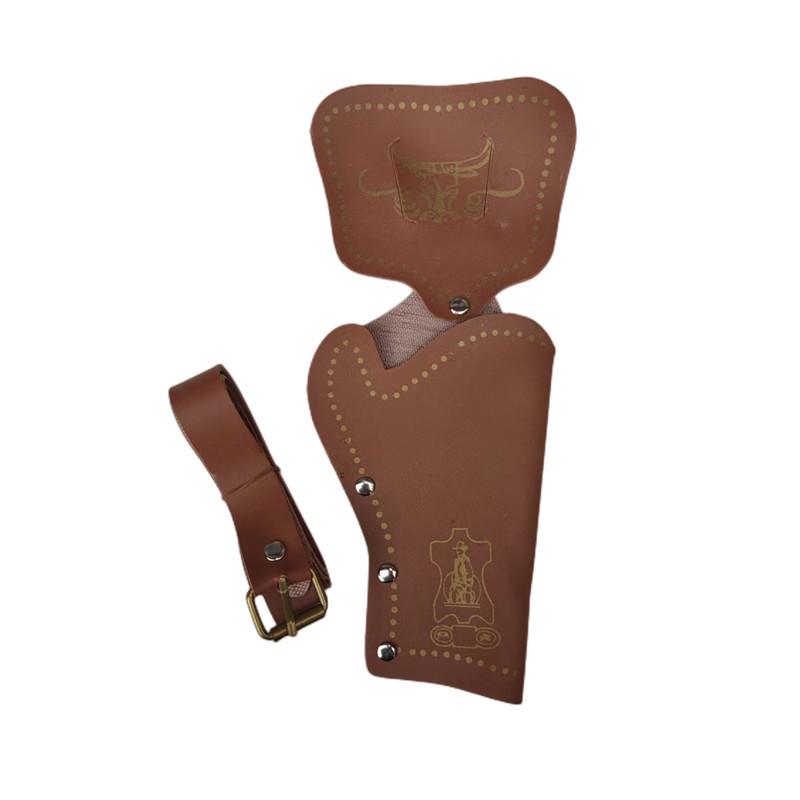 Cowboy Toy Set: Hat, Scarf, Revolver & Leather Holster