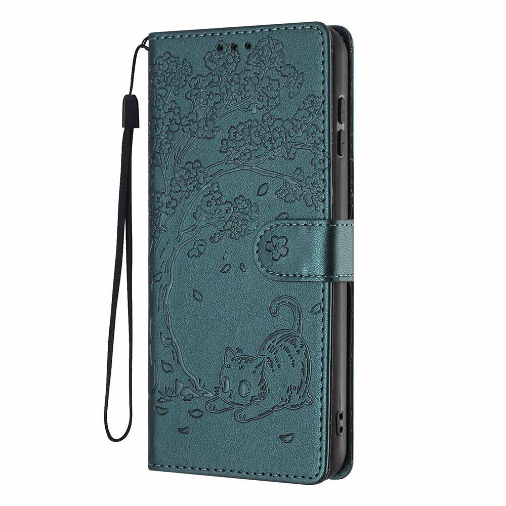 Luxury 3D Embossed Leather Wallet Case For Samsung Galaxy A04S A04 A04E A02S A03 Note 20 Ultra 10 S9 S8 Plus S7 Edge Phone Cover