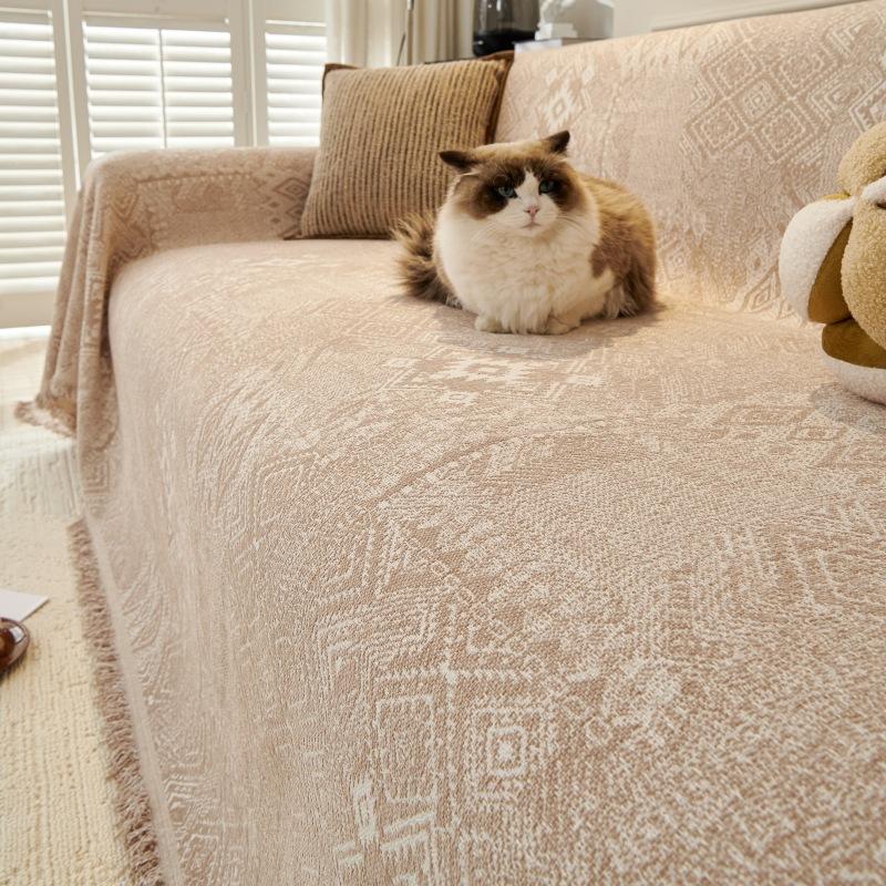 Universal Four Seasons Sofa Cover Cloth Middle Ancient Style Full Cover Sofa Sheet Blanket Sofa Pad Sofa Towel S152