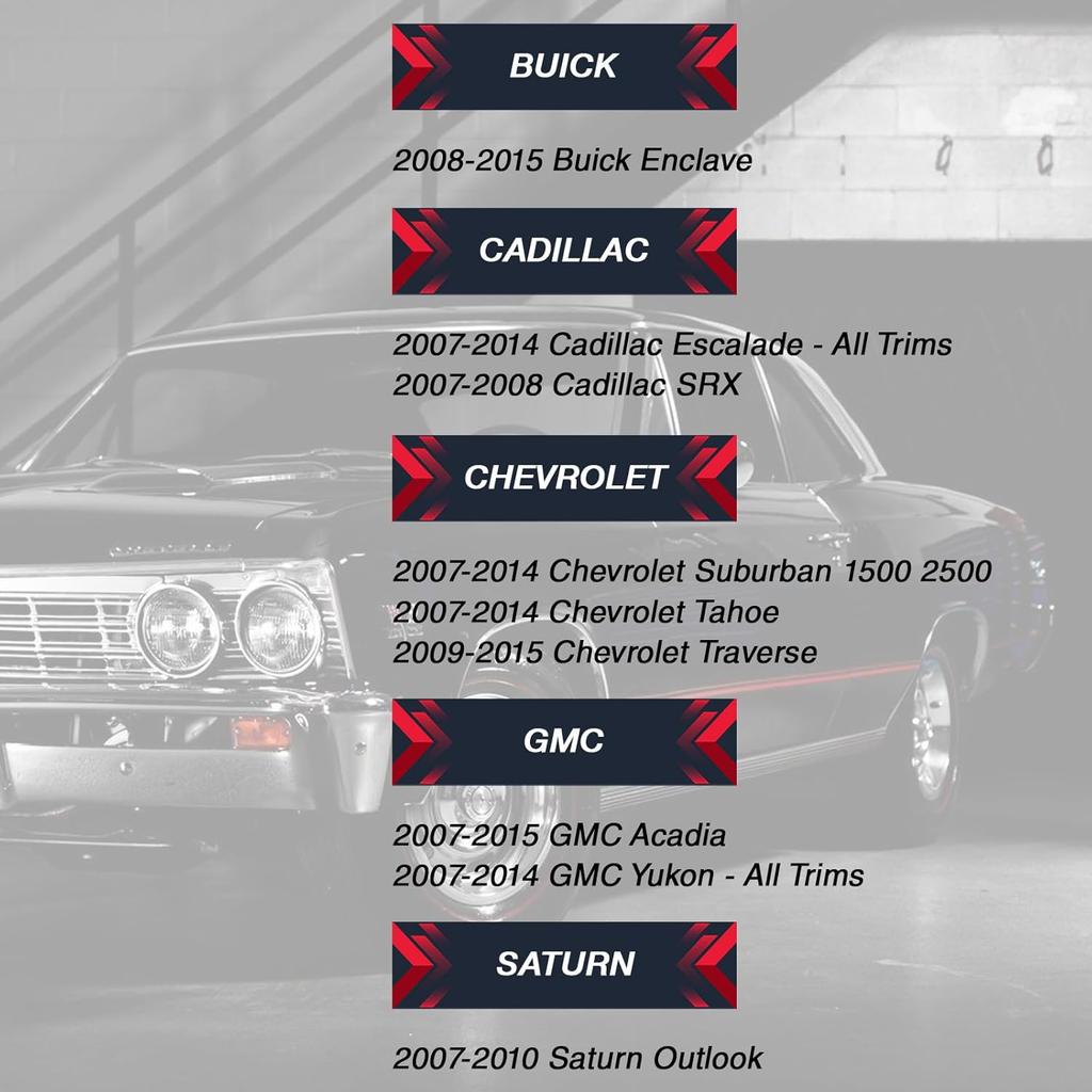 Key Fob Remote Case Cover Skin Protector fits Buick, Cadillac, Chevy, GMC, Pontiac Saturn