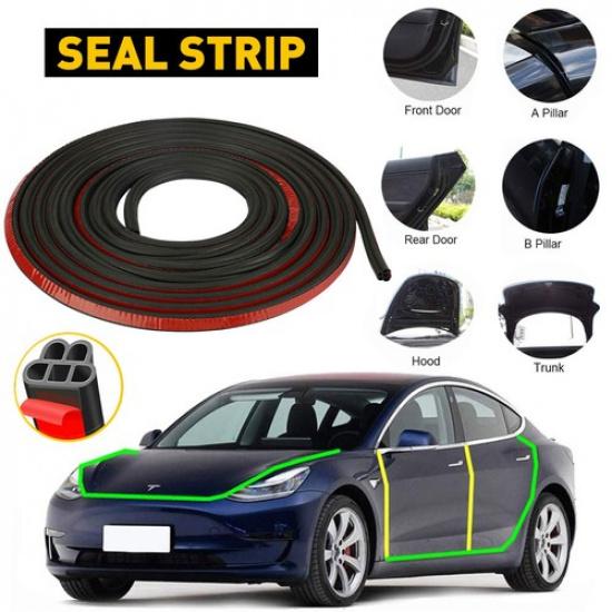 16ФТ / 5М Резиновая уплотнительная полоса для окон и дверей автомобиля, накладка на капот, уплотнитель от непогоды EV