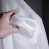 Smooth Flowing Water-like Slightly Textured Net-like Fabric Suitable for Wedding Dresse Formal Gown and Designer Clothing Fabric