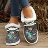 Plus-size Cotton Shoes: New Large-size Round-toe Thick-soled Fleece Shoes for Autumn/winter 2025