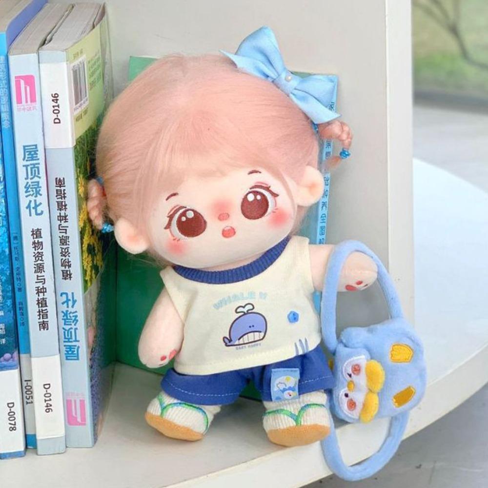 

Шорты, хлопковая кукольная одежда, жилет, плюшевая кукольная одежда без атрибутов, кукольная одежда 20 см/10 см, хлопковая кукла