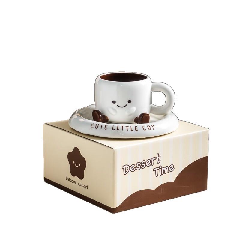 Wutuo Coffee Cup & Saucer Set with Tissue Box