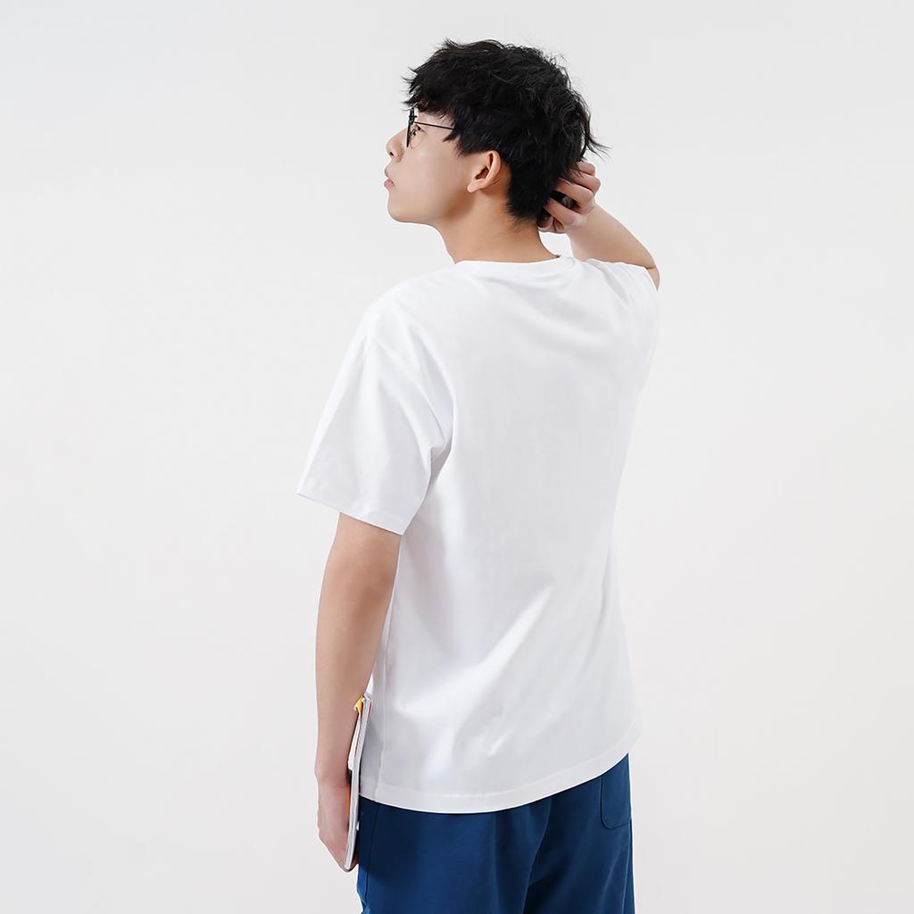 New Balance T Shirt Unisex White AMT22354-WT